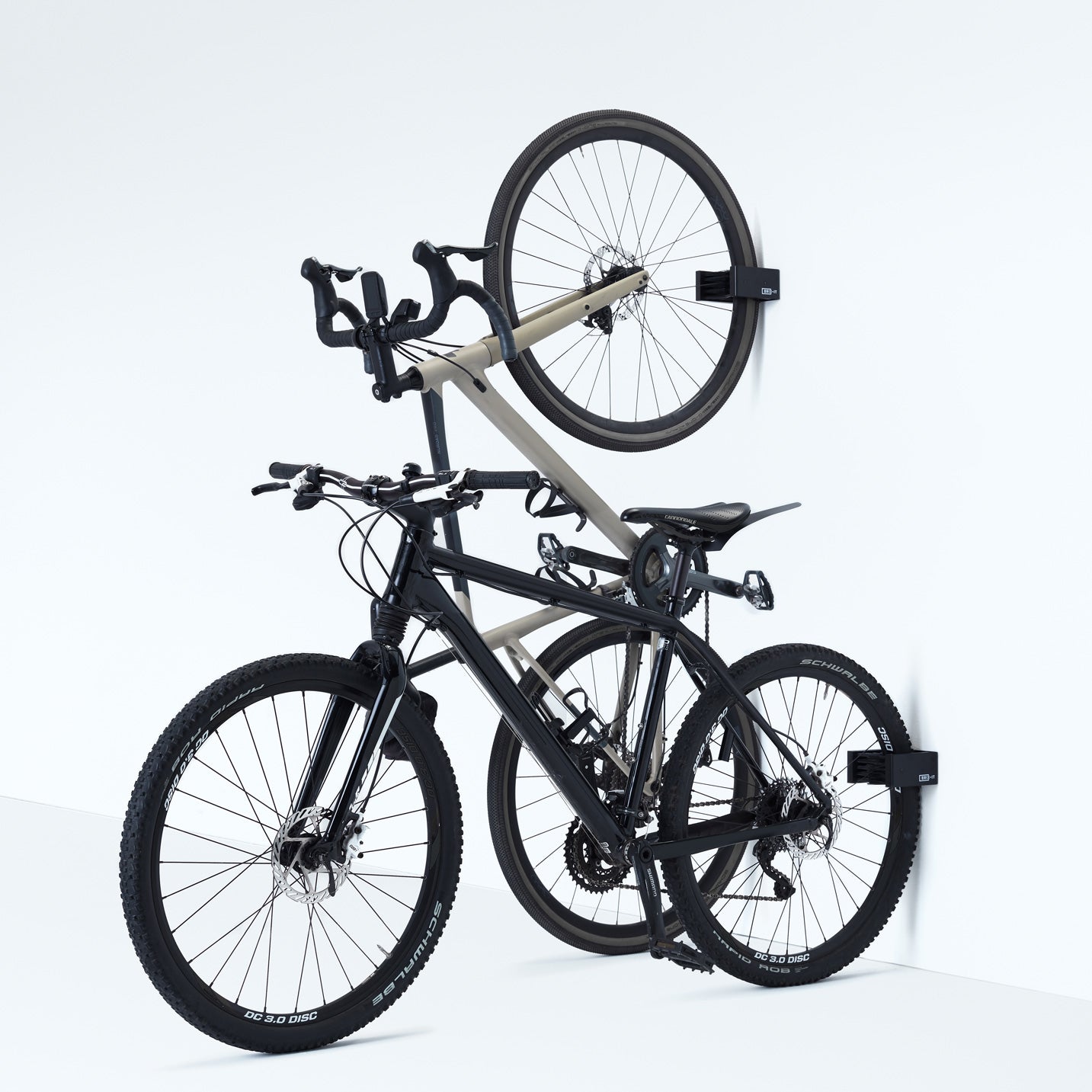 BRIX-IT Fahrrad Wandhalterung für Fahrräder und E Bikes Fahrradwandhalterung  alle Größen Fahrradhalterung Wand für Rennrad MTB Kinderrad