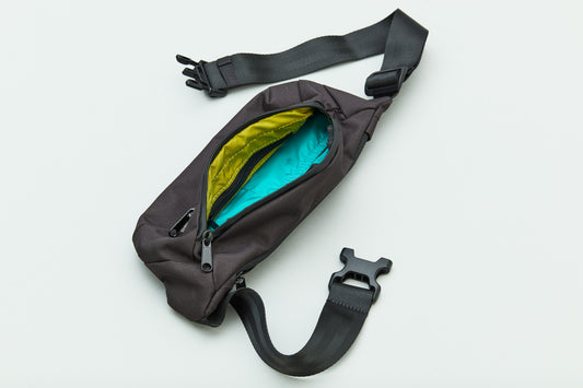 The Hip Bag black/cyan